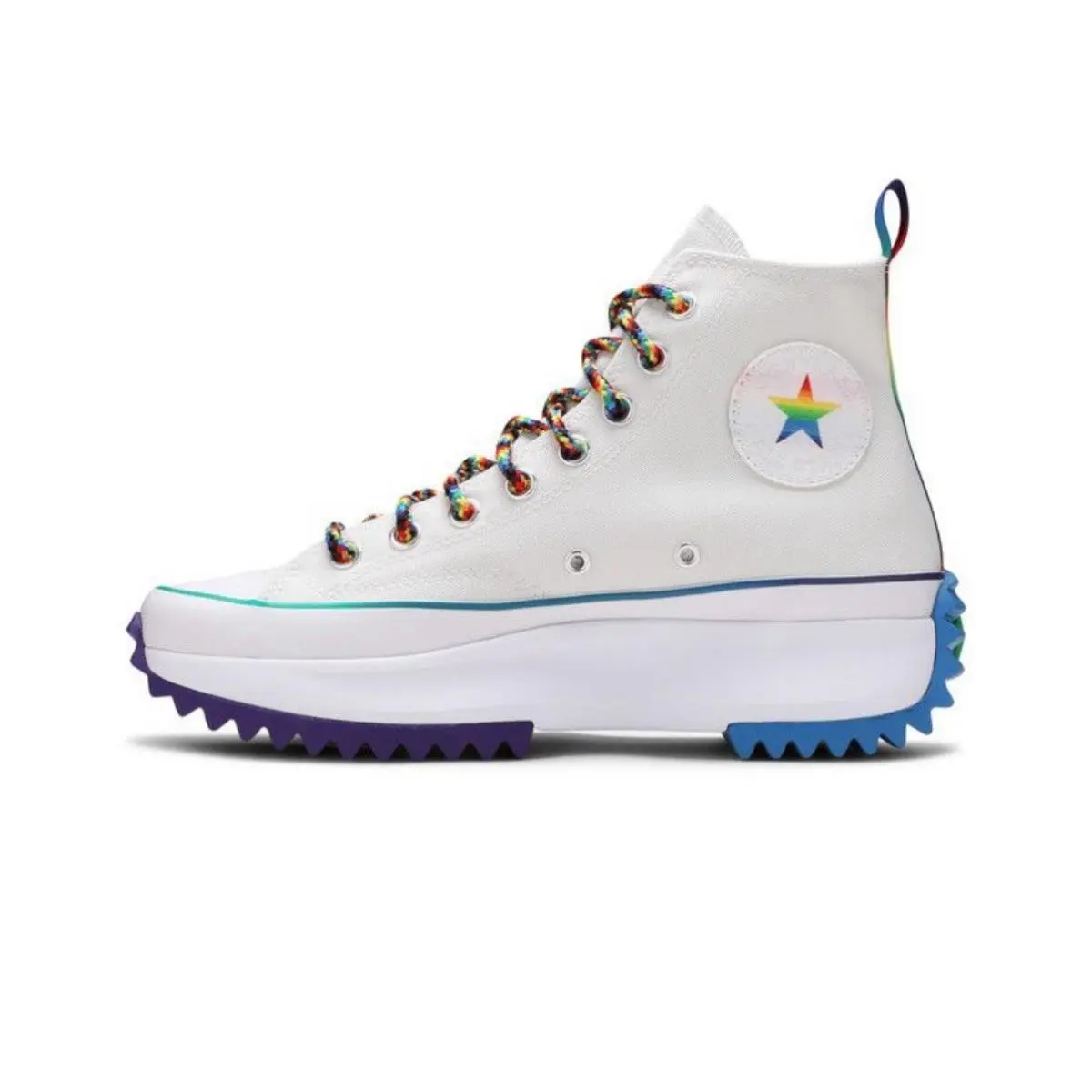 Converse shoes - Converse Run Star - Run Star - 170824C - White, Manufacturer: White/Multi/Optical White 4