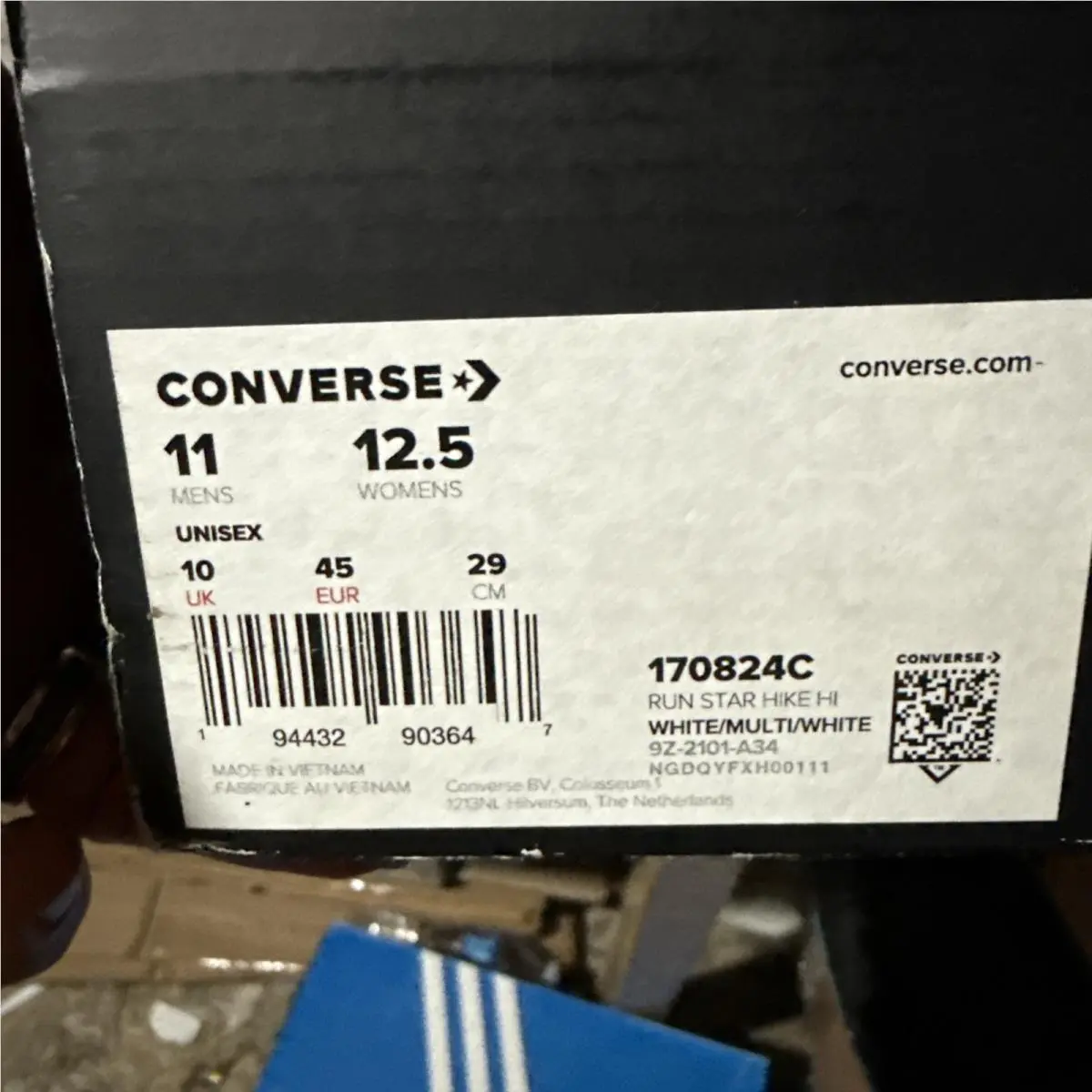 Converse shoes - Converse Run Star - Run Star - 170824C - White, Manufacturer: White/Multi/Optical White 7