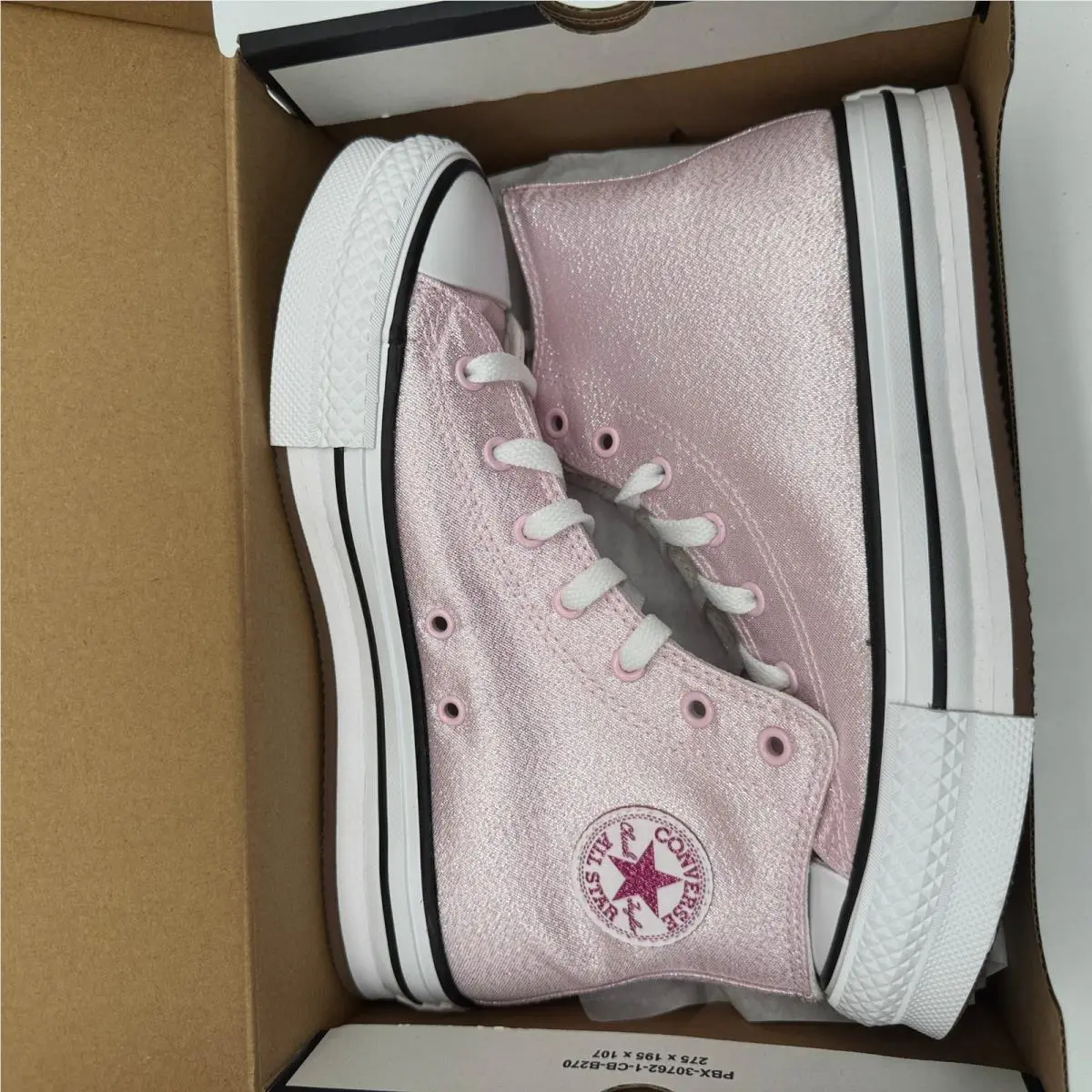 Converse shoes - CTAS EVA Lift Hi - CTAS EVA Lift - Pink 5