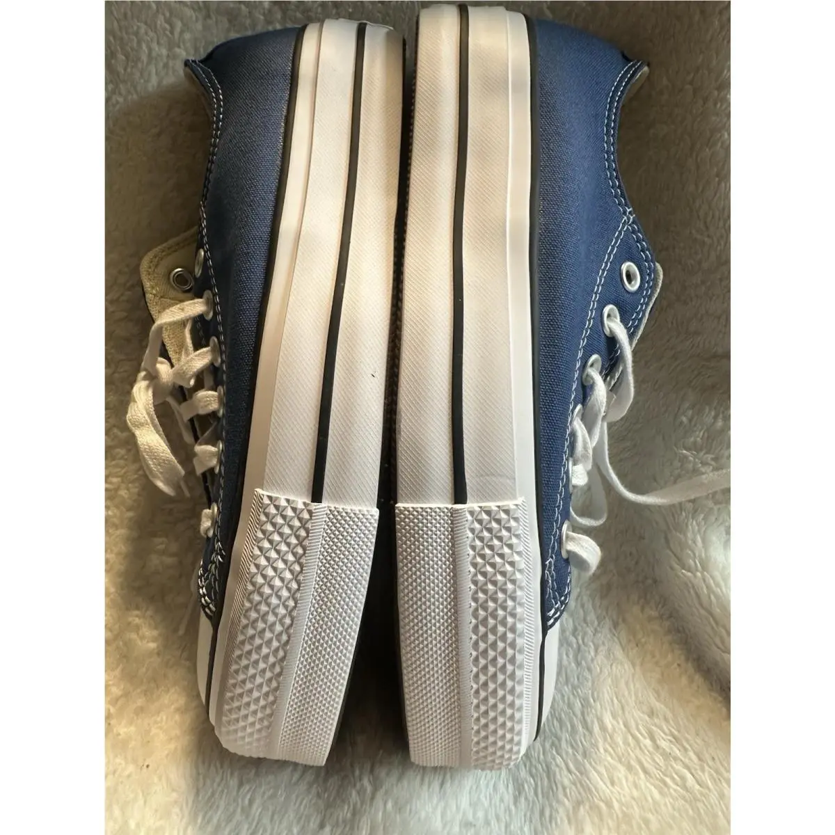 Converse shoes - Converse Chuck Taylor All Star Lift Low - A08289F - Blue 8