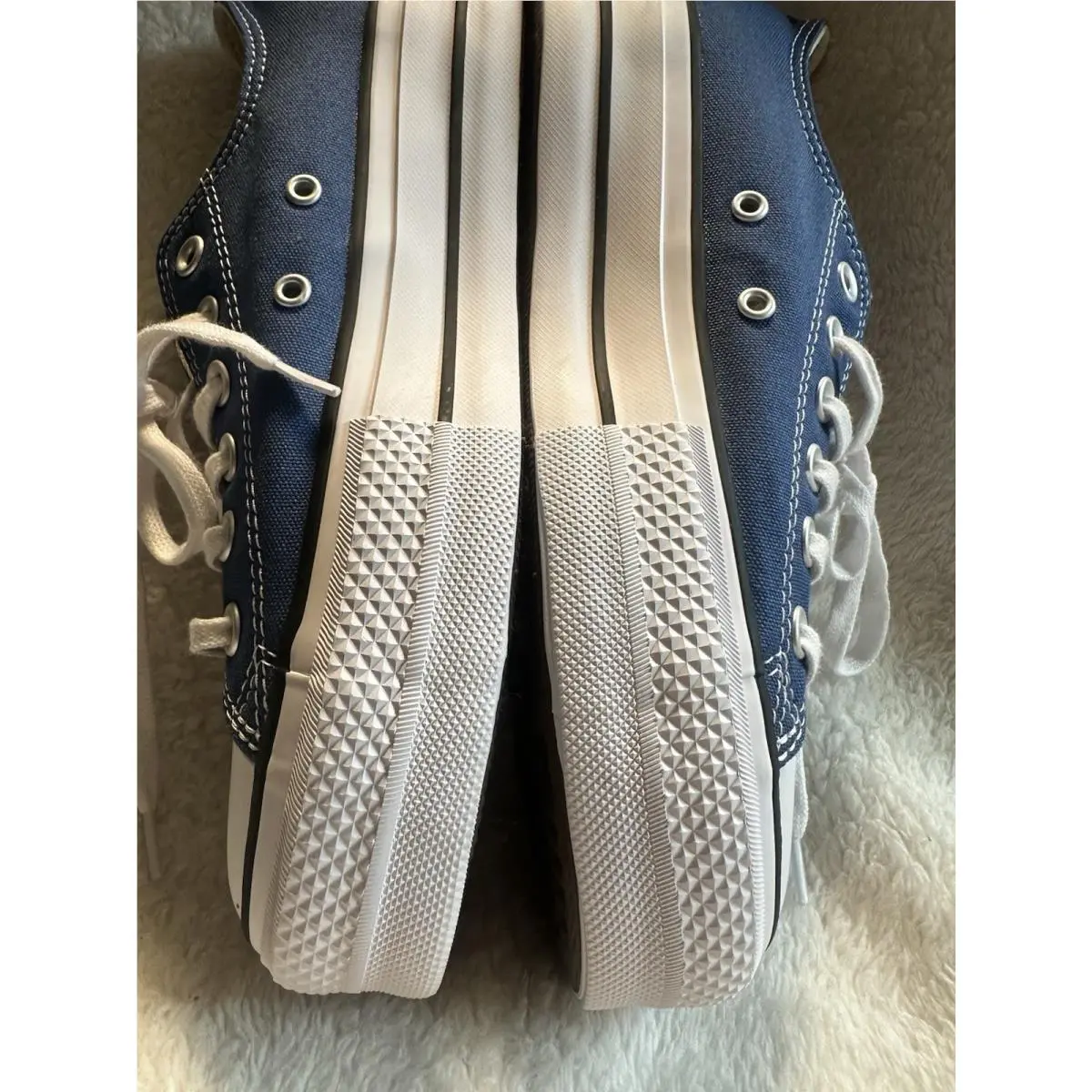 Converse shoes - Converse Chuck Taylor All Star Lift Low - A08289F - Blue 9