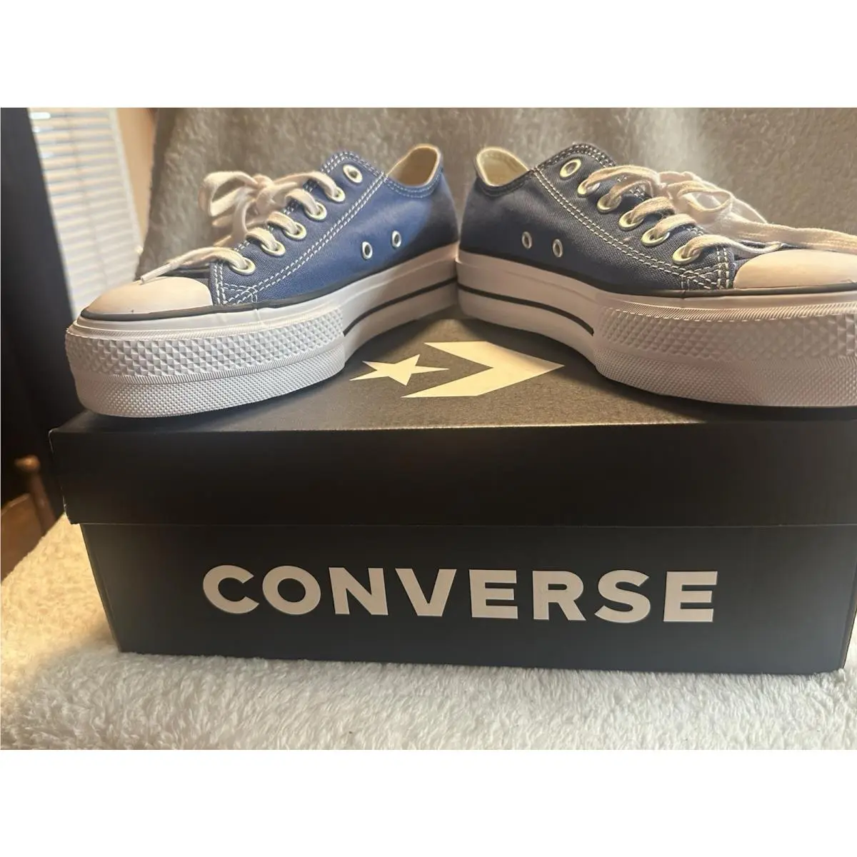 Converse shoes - Converse Chuck Taylor All Star Lift Low - A08289F - Blue 0