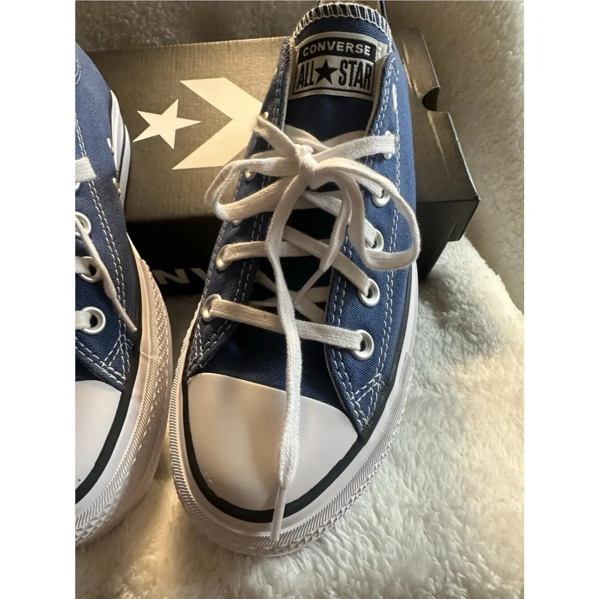 Converse shoes - Converse Chuck Taylor All Star Lift Low - A08289F - Blue 2
