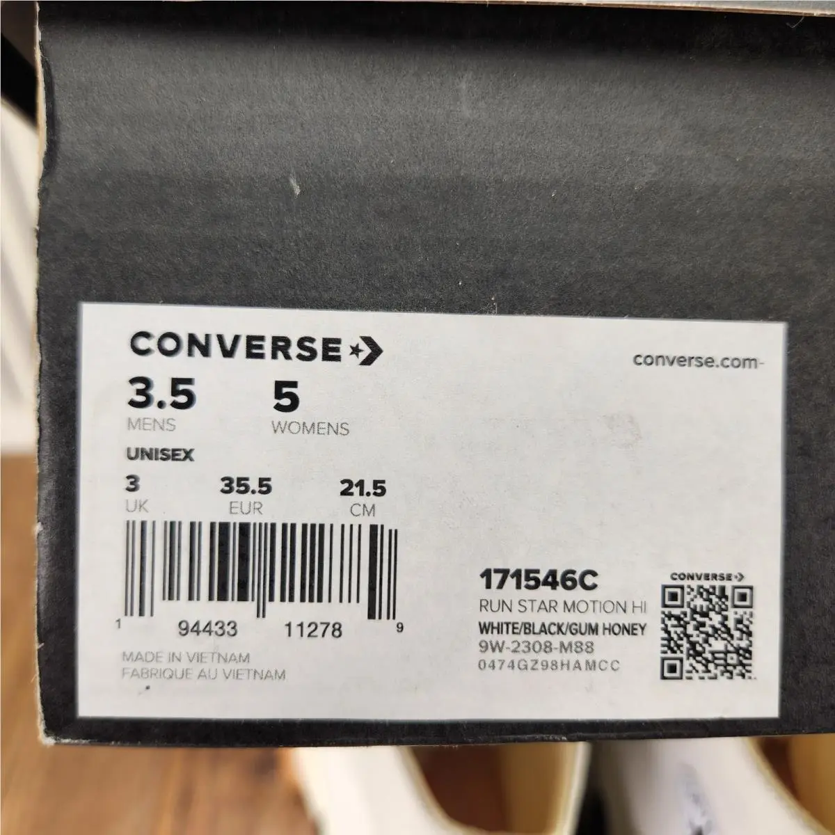 Converse shoes - Converse Run Star Motion Hi - 171546C - White 9