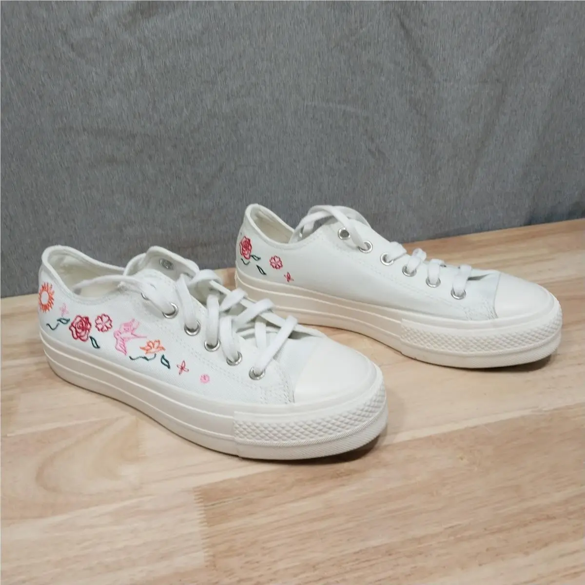 Converse shoes - CTAS Lift Ox - CTAS Lift - White 4