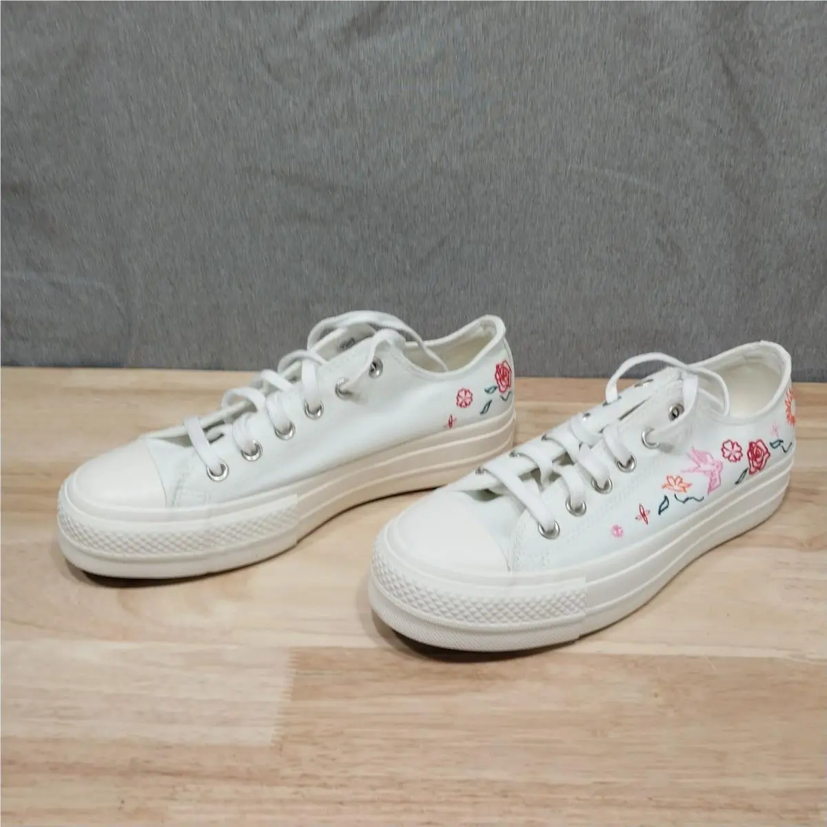 Converse shoes - CTAS Lift Ox - CTAS Lift - White 7