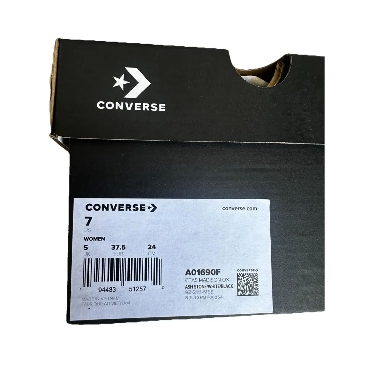 Converse shoes - Converse Chuck Taylor All Star Madison Ox A01690F - A01690F - Gray 5