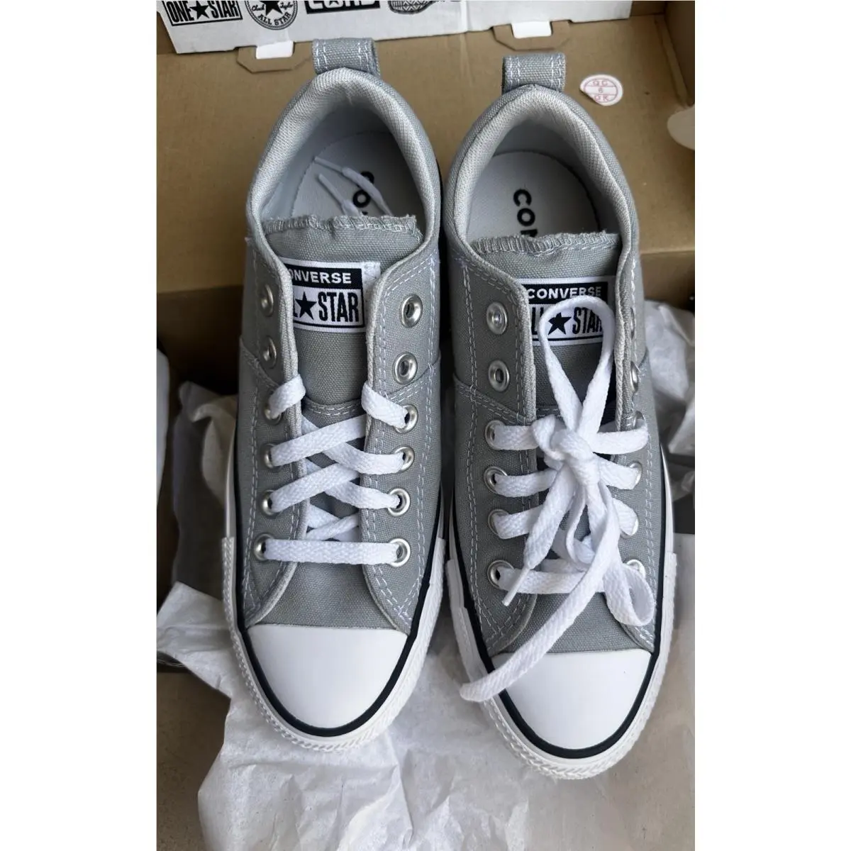 Converse shoes - Converse Chuck Taylor All Star Madison Ox A01690F - A01690F - Gray 0