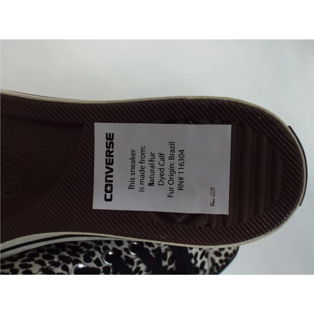 Converse shoes - CTAS 70 HI - CTAS - Black Tan Leopard 2