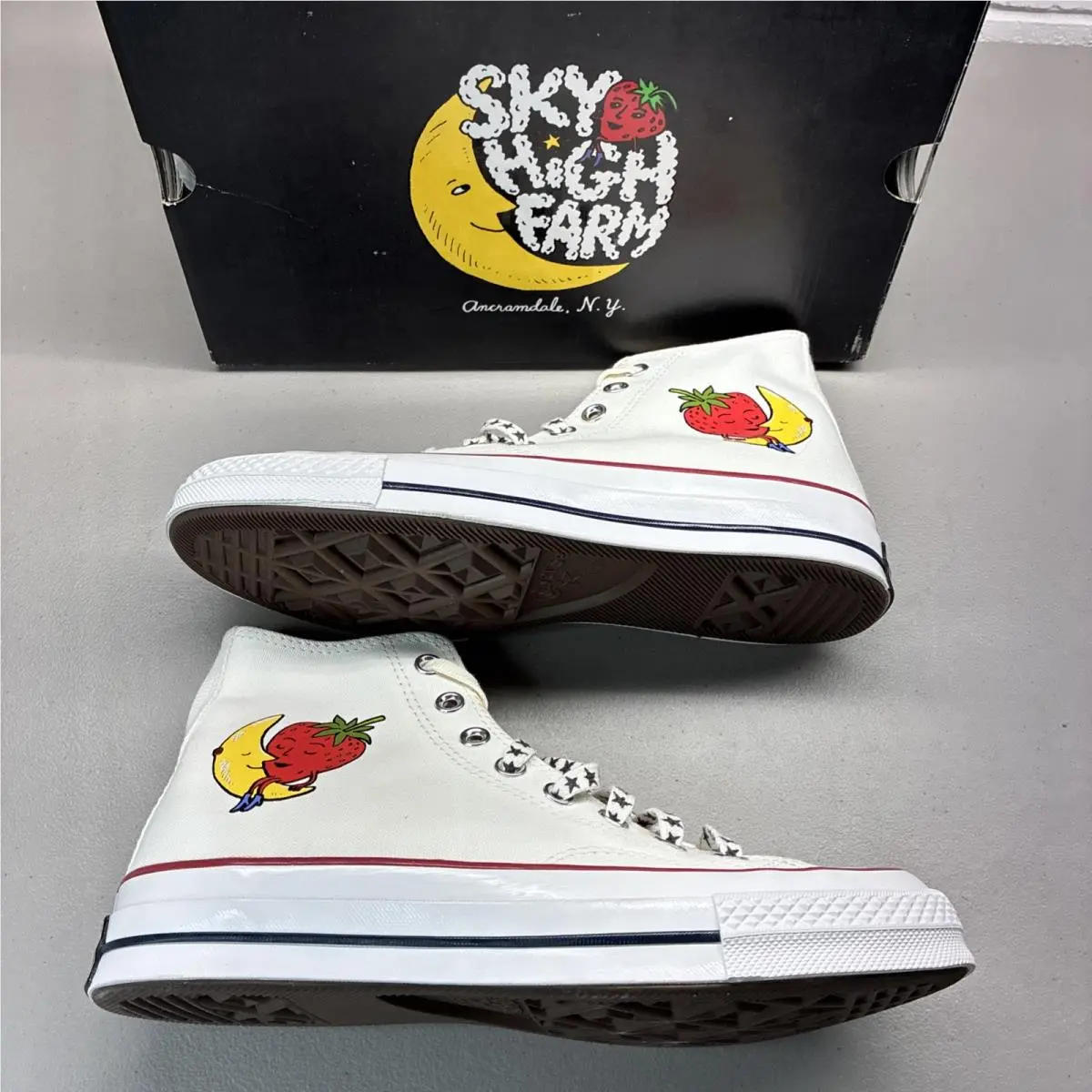 Converse x Sky High Farm- High Top Canvas Sneakers Men’s Size 7 A03328C