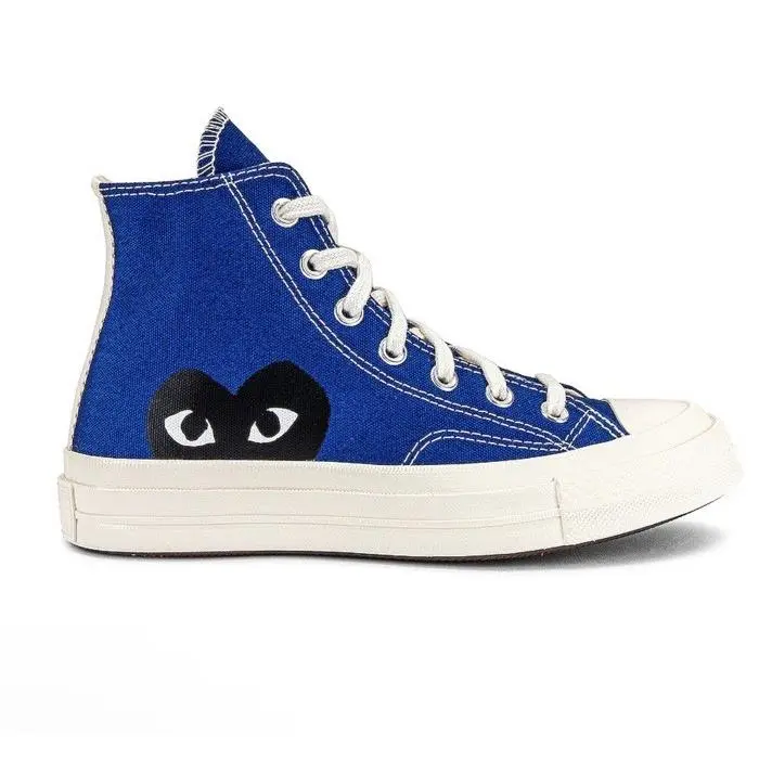 Converse Comme Des Garcons Play Eyes High Top Sneakers Sz 8 Women’s