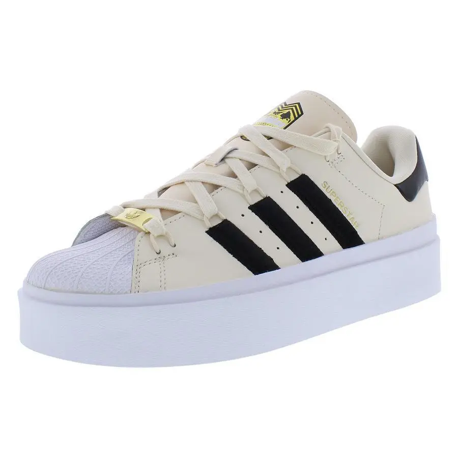 Adidas shoes - Wonder White/Core Black/Gold Metallic, Main: Beige 3