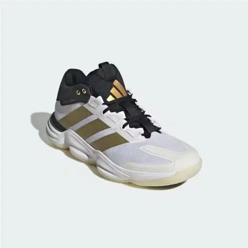 Adidas shoes - Cloud White / Gold Metallic / Core Black 3