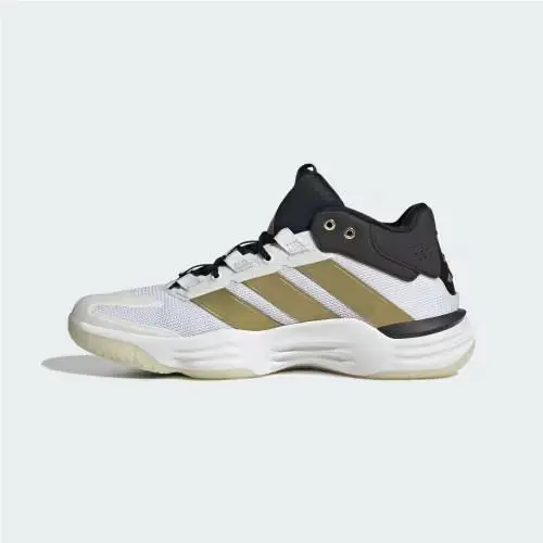 Adidas shoes - Cloud White / Gold Metallic / Core Black 5