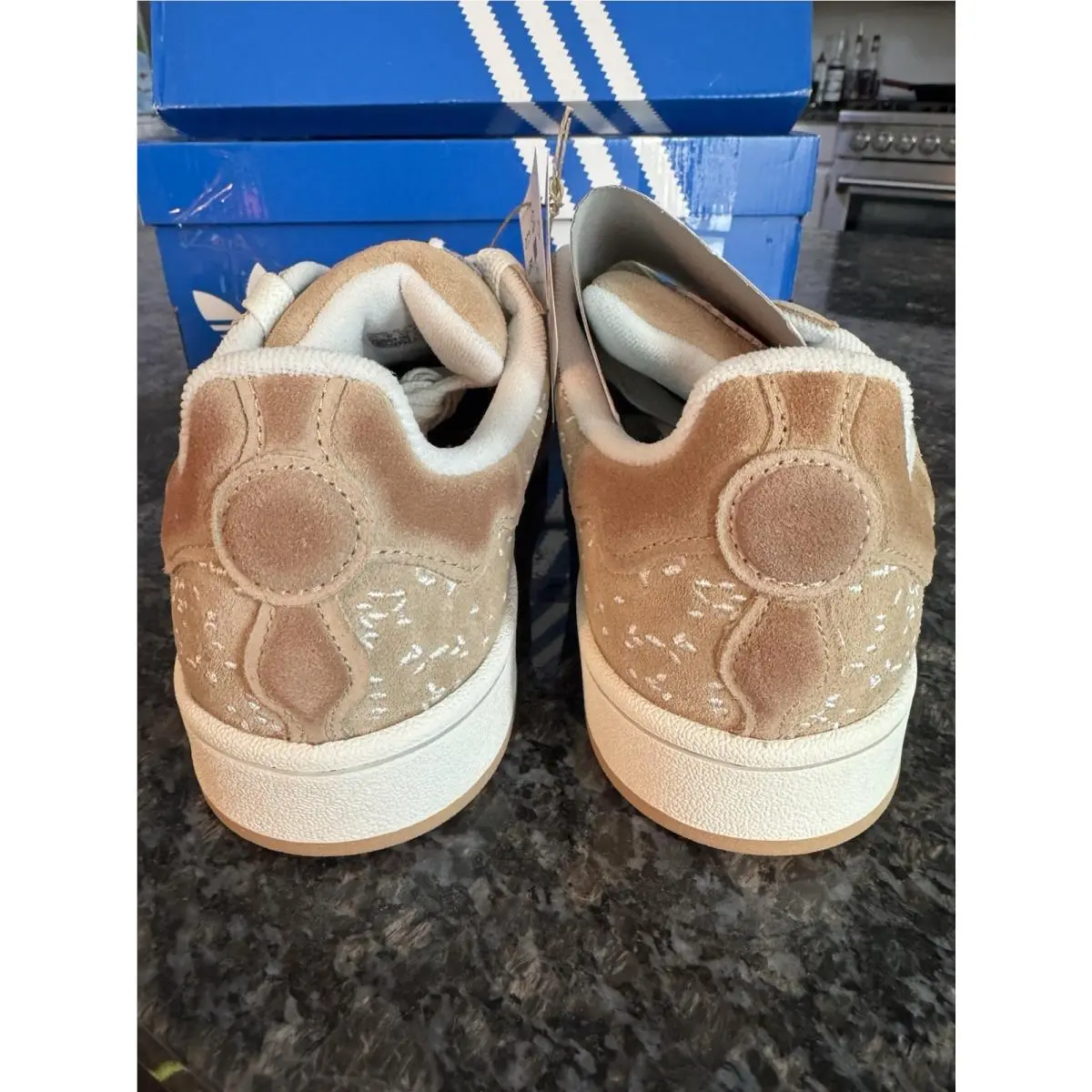 Adidas shoes - adidas Campus 00s - Campus - JP6903 - Warm Sandstone/Core Black/Off White 4