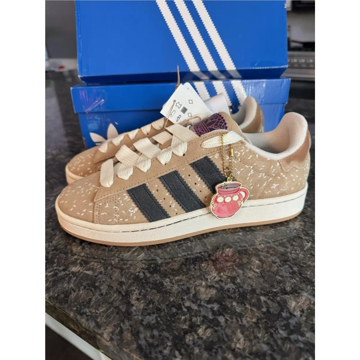 Adidas shoes - adidas Campus 00s - Campus - JP6903 - Warm Sandstone/Core Black/Off White 11