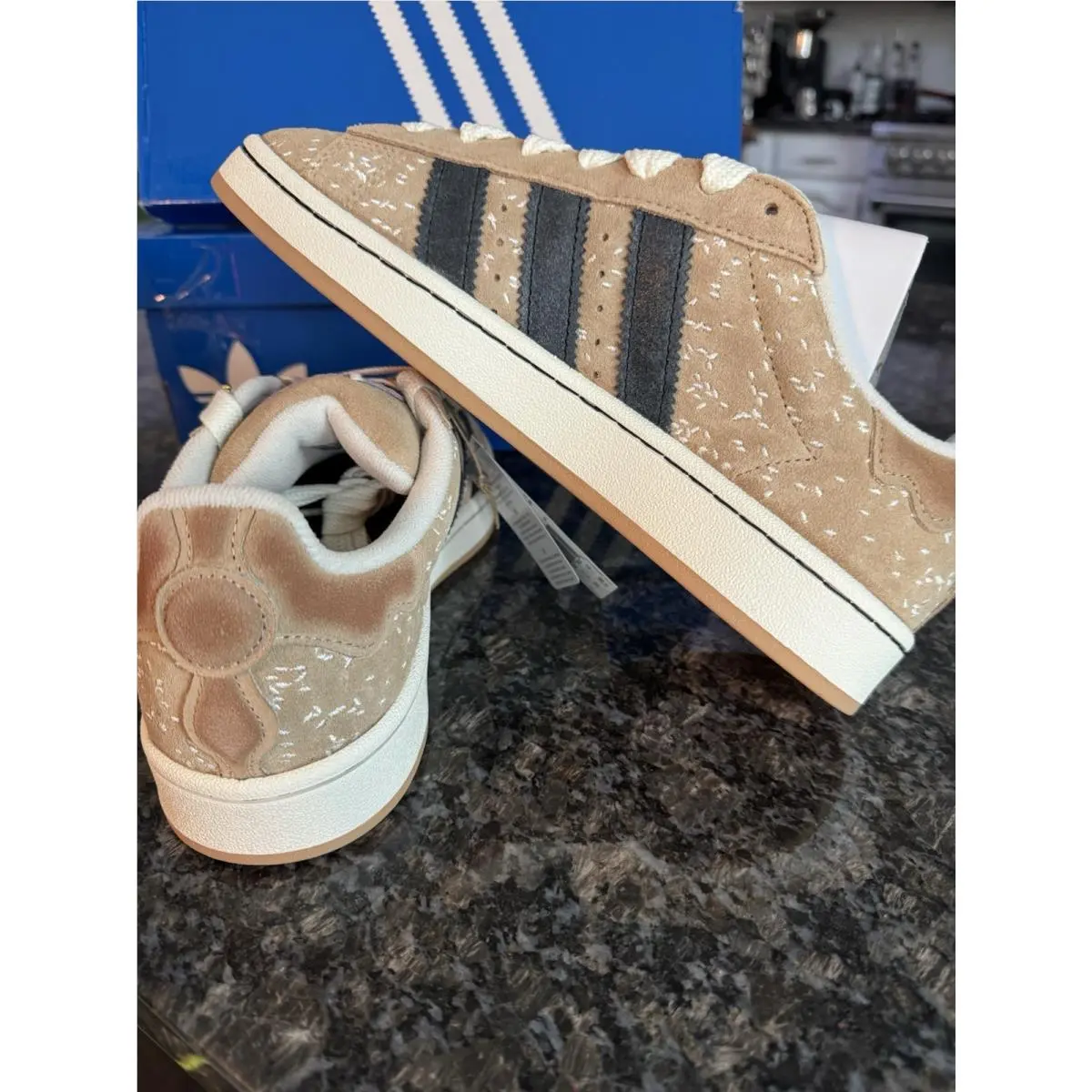 Adidas shoes - adidas Campus 00s - Campus - JP6903 - Warm Sandstone/Core Black/Off White 17
