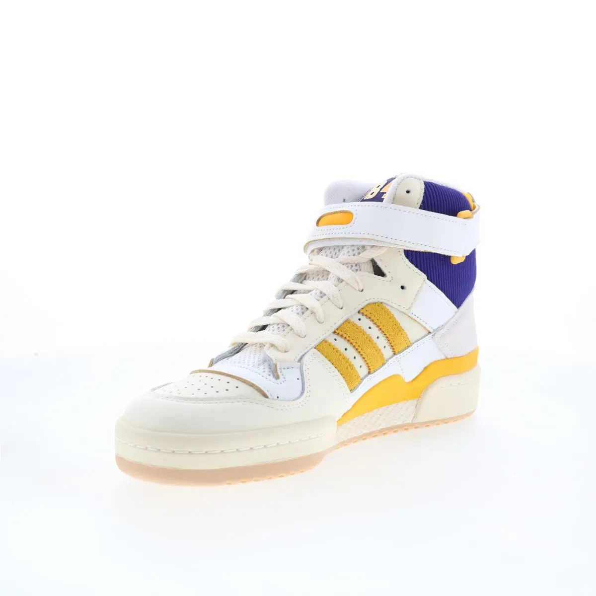 Adidas shoes - Adidas Forum 84 High Lakers - GX9054 - Beige 2