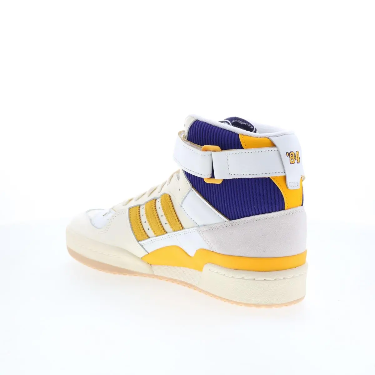 Adidas shoes - Adidas Forum 84 High Lakers - GX9054 - Beige 12