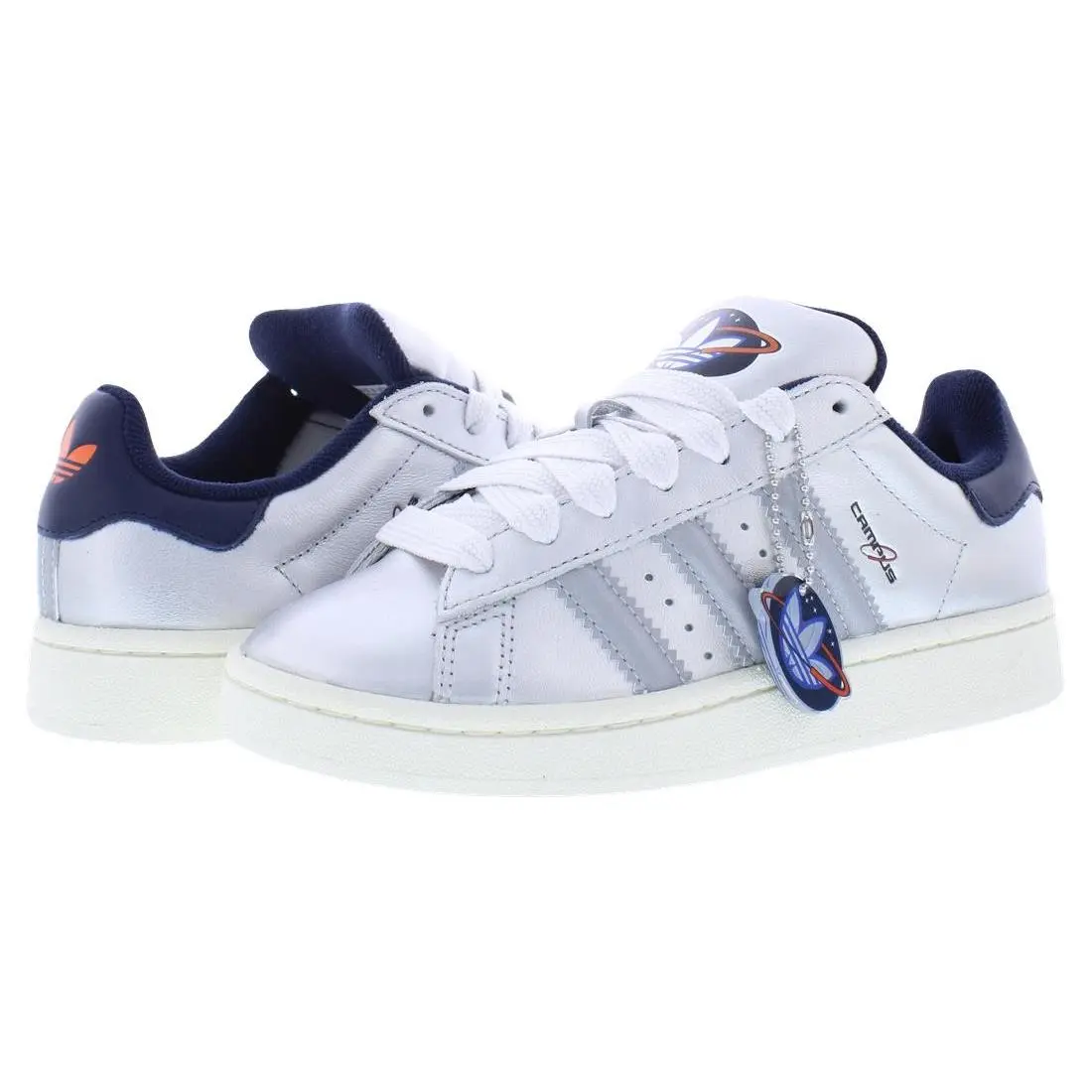 Adidas shoes - Silver Metallic/Orange/Collegiate Navy, Main: Silver 0