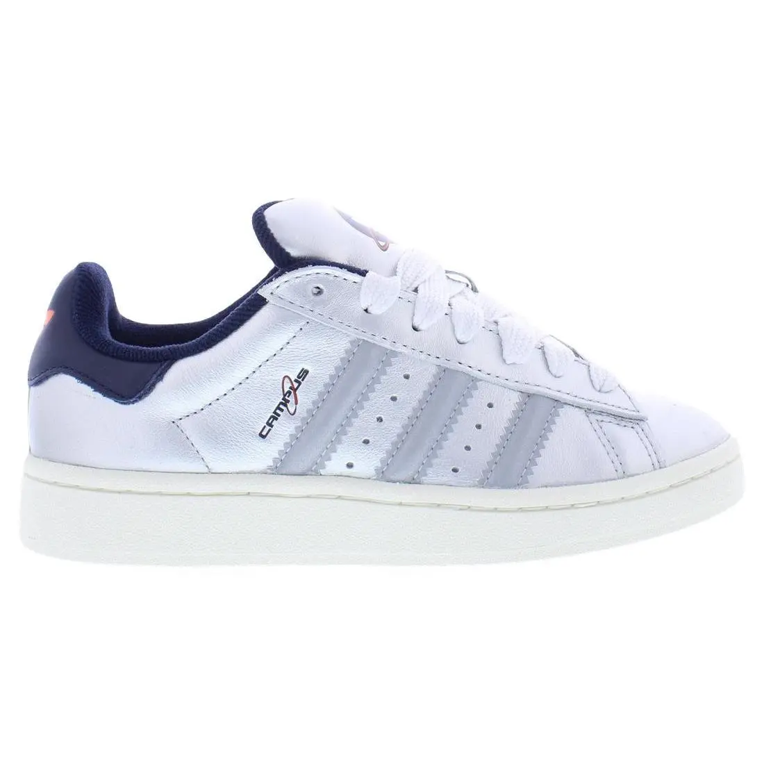 Adidas shoes - Silver Metallic/Orange/Collegiate Navy, Main: Silver 2