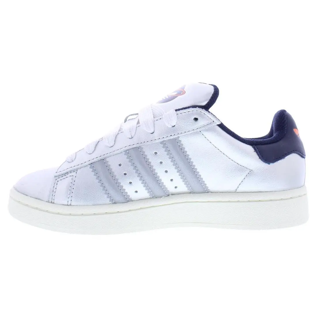 Adidas shoes - Silver Metallic/Orange/Collegiate Navy, Main: Silver 4