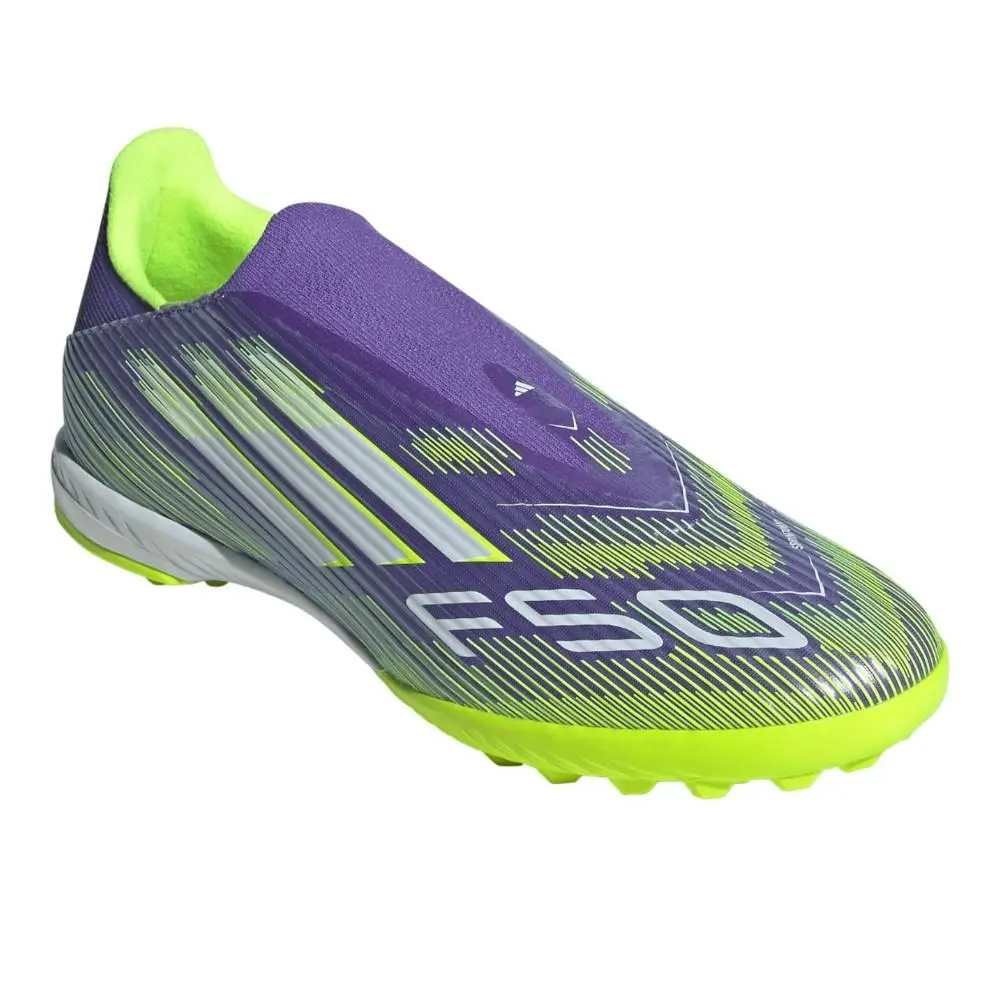 Adidas shoes - adidas F50 League Laceless Turf Soccer - JH7727 - Purple 0