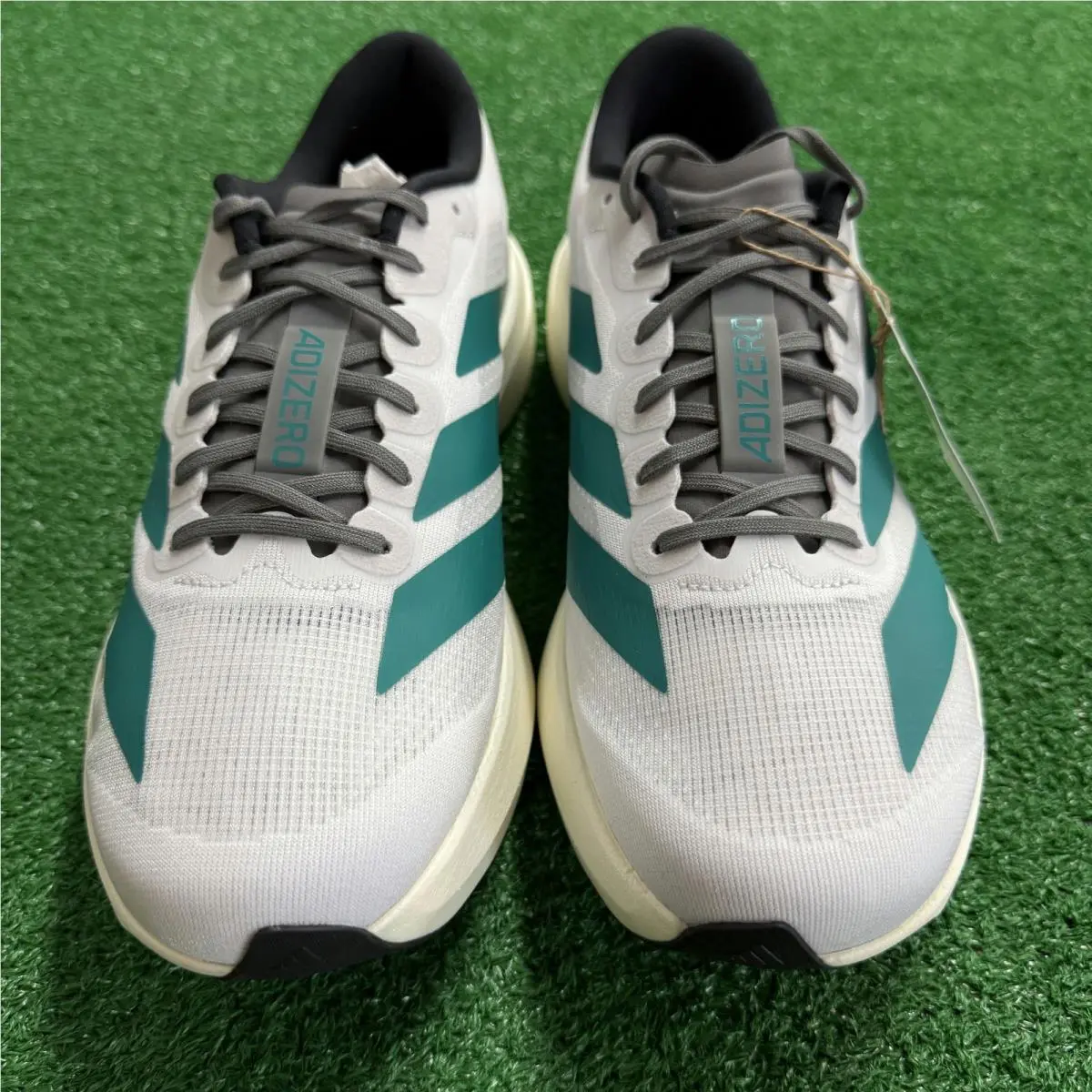 Adidas shoes - Adizero Evo SL White Pure Teal - JS4487 - White 2