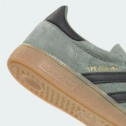 Adidas shoes - Silver Green / Core Black / Gum 17