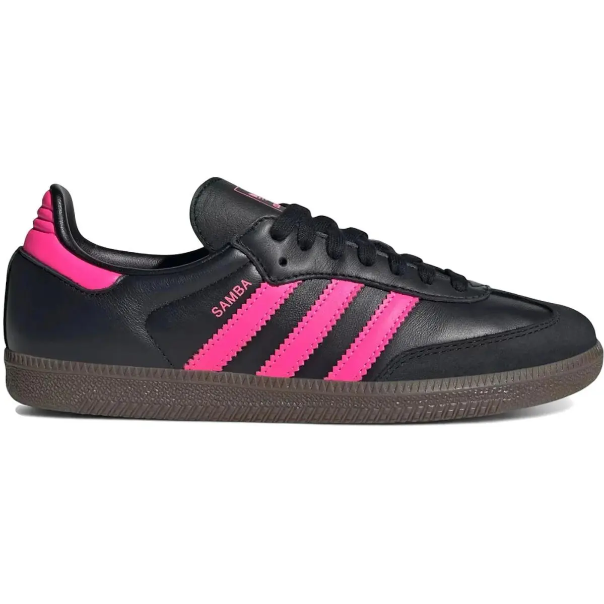 Adidas Samba OG Black Lucid Pink Women`s JS1386