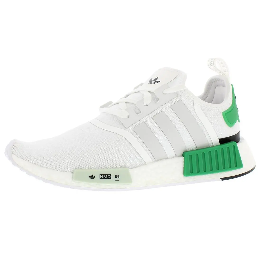 Adidas shoes - White/Green/Black, Main: White 4