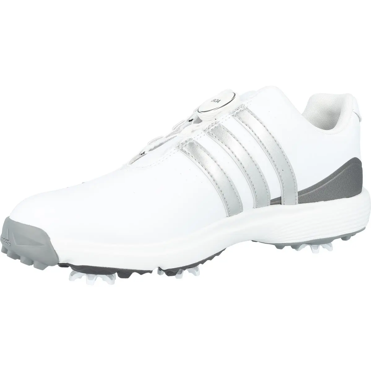 Adidas shoes - JR Tour360 24 BOA - BOA - FTWR White/Silver Metallic/Dash Grey 26