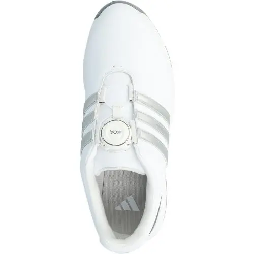 Adidas shoes - JR Tour360 24 BOA - BOA - FTWR White/Silver Metallic/Dash Grey 43