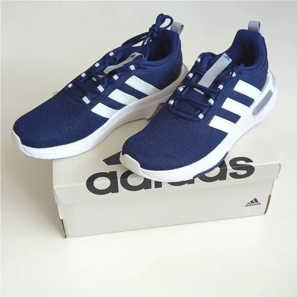 Adidas shoes - adidas Racer - Racer - IG7328 - Carbon / Core Black / Royal Blue 1