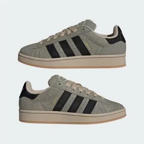 Adidas shoes - Silver Pebble / Core Black / Stone Khaki 6
