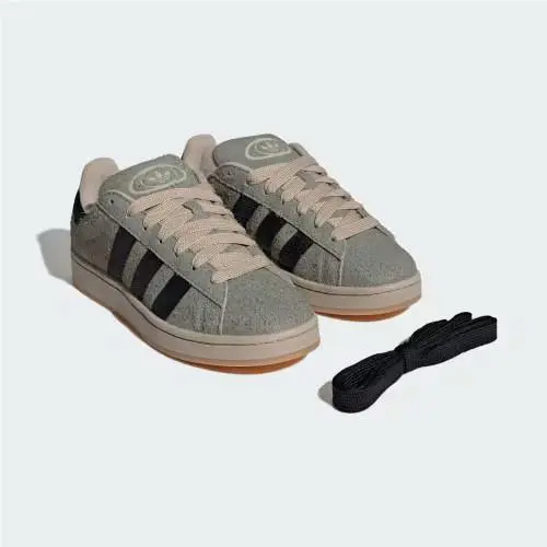 Adidas shoes - Silver Pebble / Core Black / Stone Khaki 18