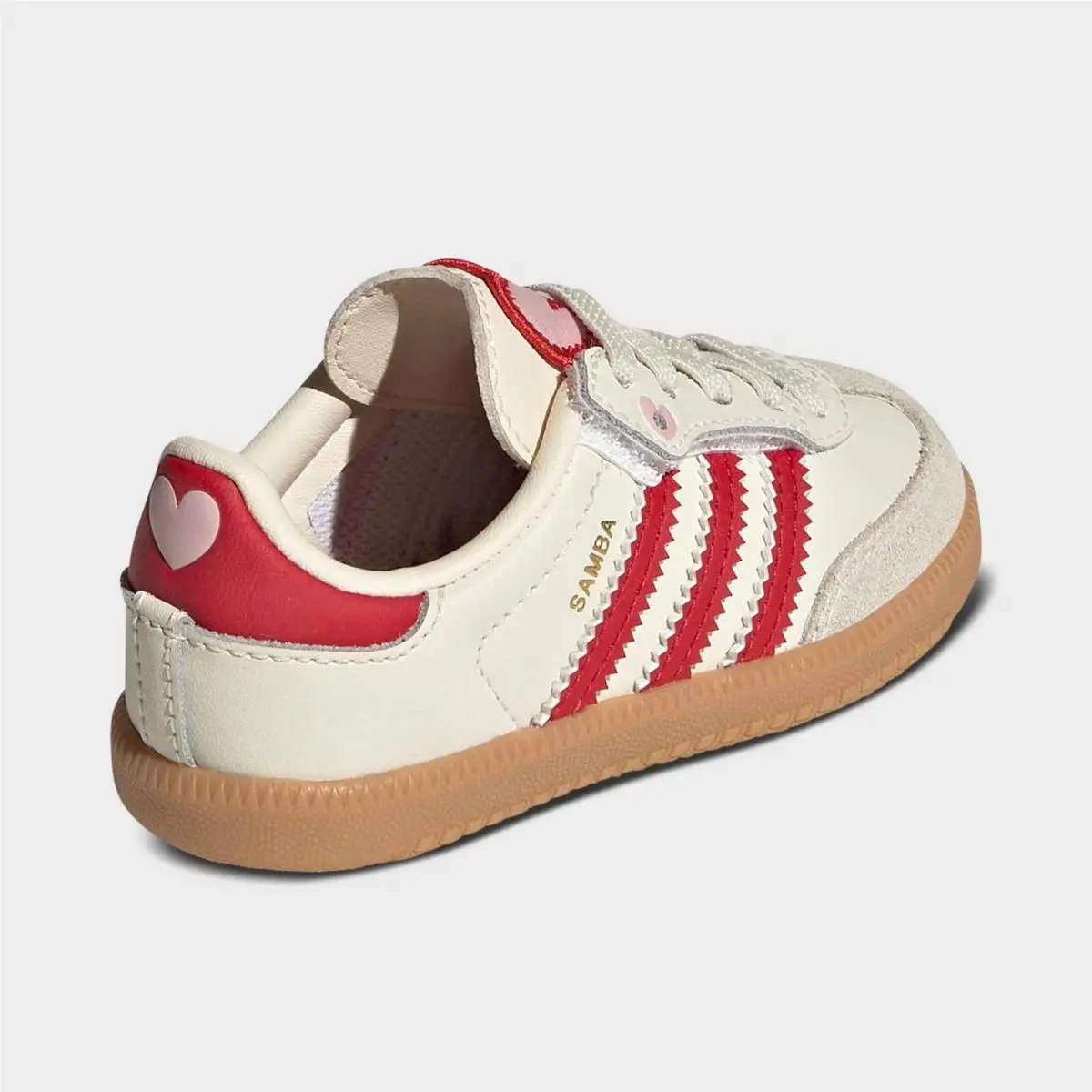 Adidas shoes - KI6682 250 - Cream White/Better Scarlet/Gum 6