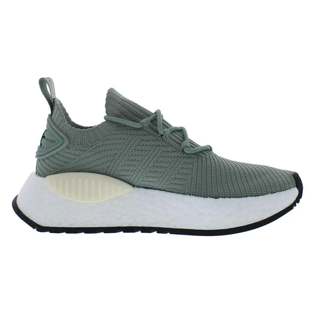 Adidas shoes - Silver Green/Silver Pebble/Acid Orange, Main: Green 1