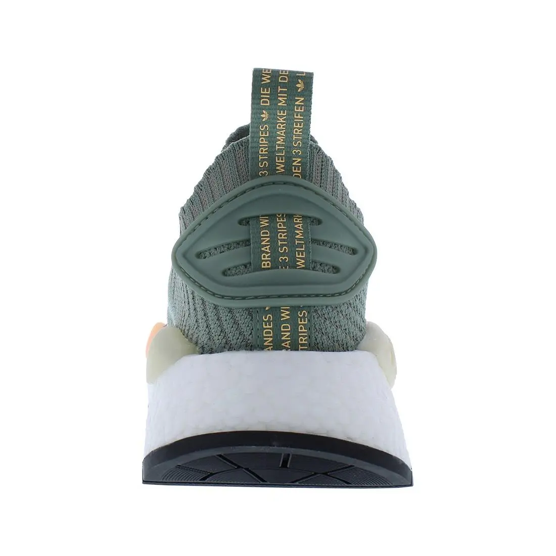 Adidas shoes - Silver Green/Silver Pebble/Acid Orange, Main: Green 2