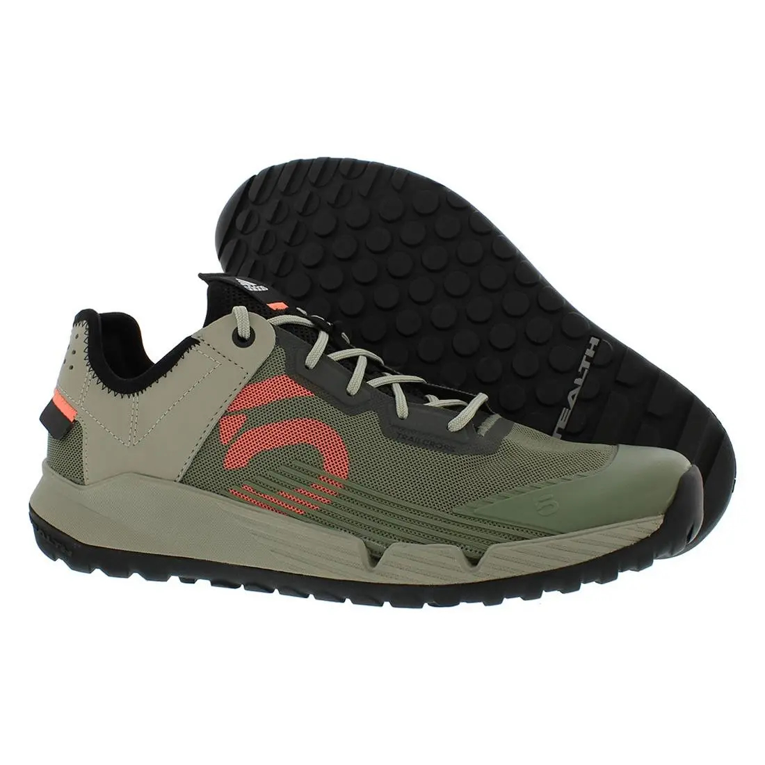 Adidas shoes - Legacy Green/Signal Coral/Black, Main: Green 4