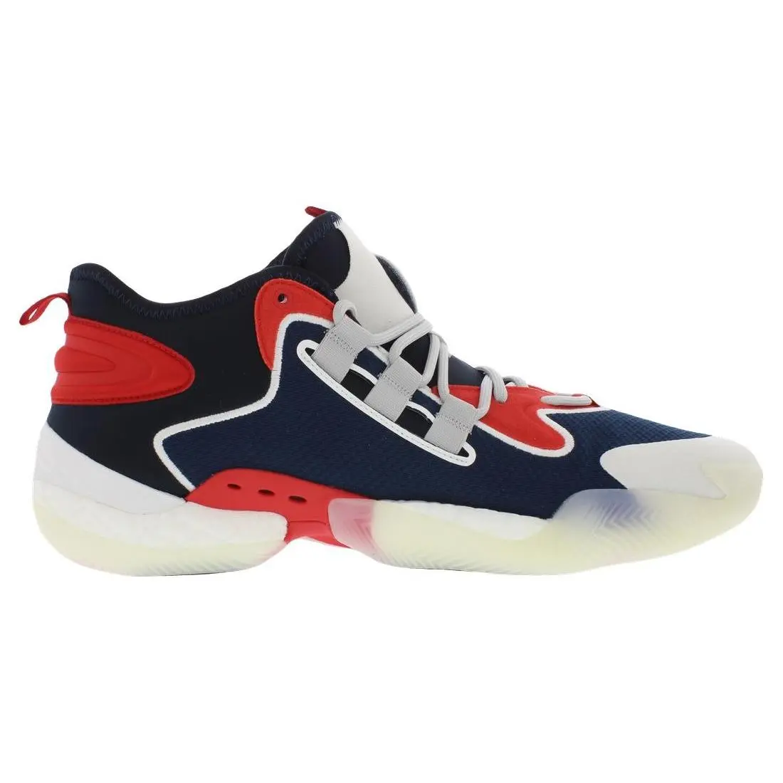Adidas shoes - Navy Blue/Red, Main: Blue 5