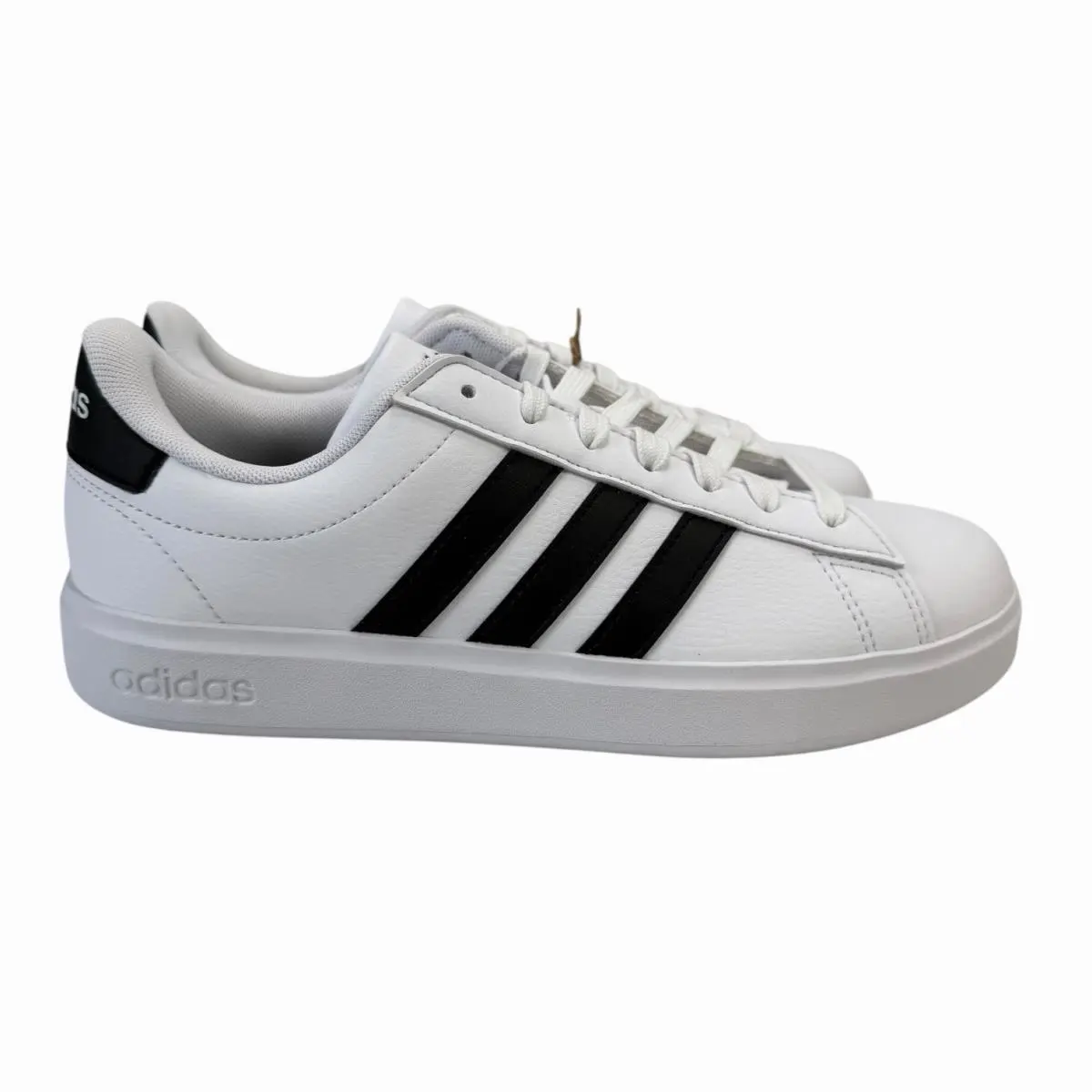 Adidas Grand Court 2.0 Cloud White Core Black Shoes GW9214 Women`s Sizes 7 - 9.5