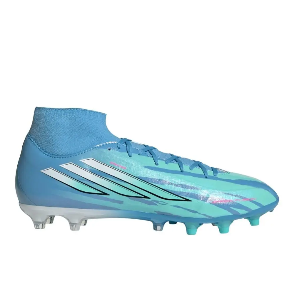 Adidas F50 Sparkfusion League Mid Cut Firm Ground Artificial Grass Football Tr