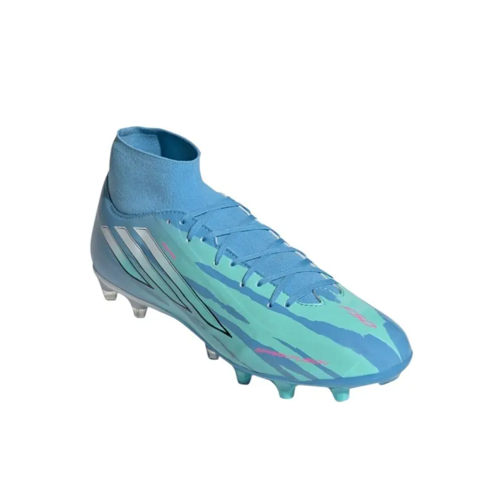 Adidas shoes - adidas F50 Sparkfusion League Mid Cut Firm Ground  Artificial Gra - SB1158-LA4046 - Blue 0