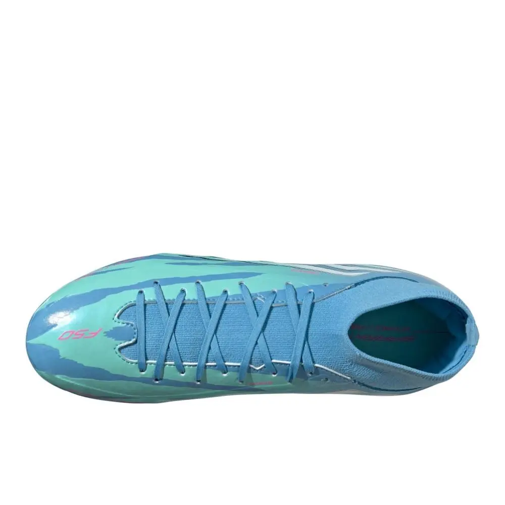 Adidas shoes - adidas F50 Sparkfusion League Mid Cut Firm Ground  Artificial Gra - SB1158-LA4046 - Blue 10