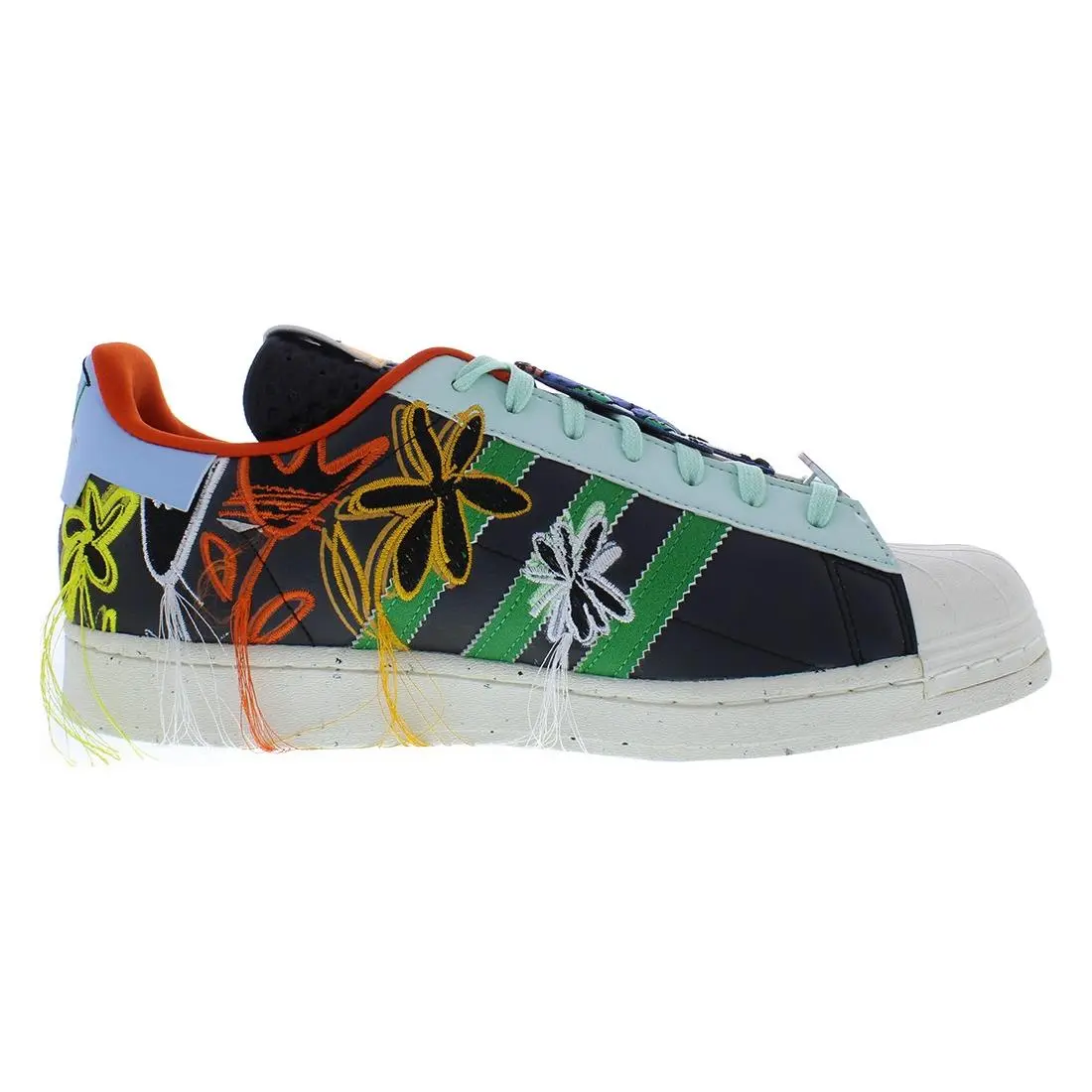 Adidas shoes - Core Black/Bright Yellow/Green, Main: Multi-Colored 1