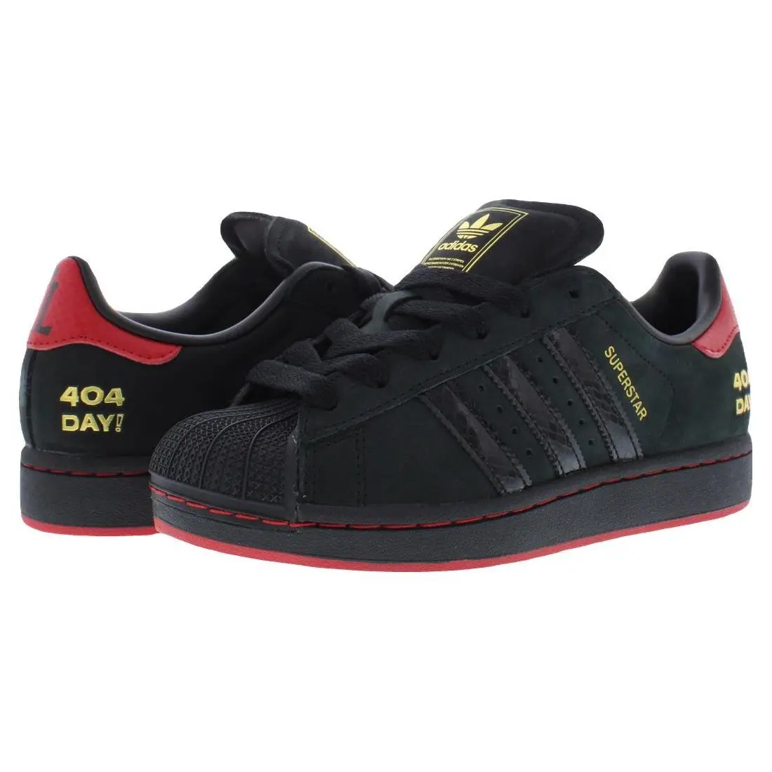 Adidas shoes - Core Black/Better Scarlet/Gold Metallic, Main: Black 3