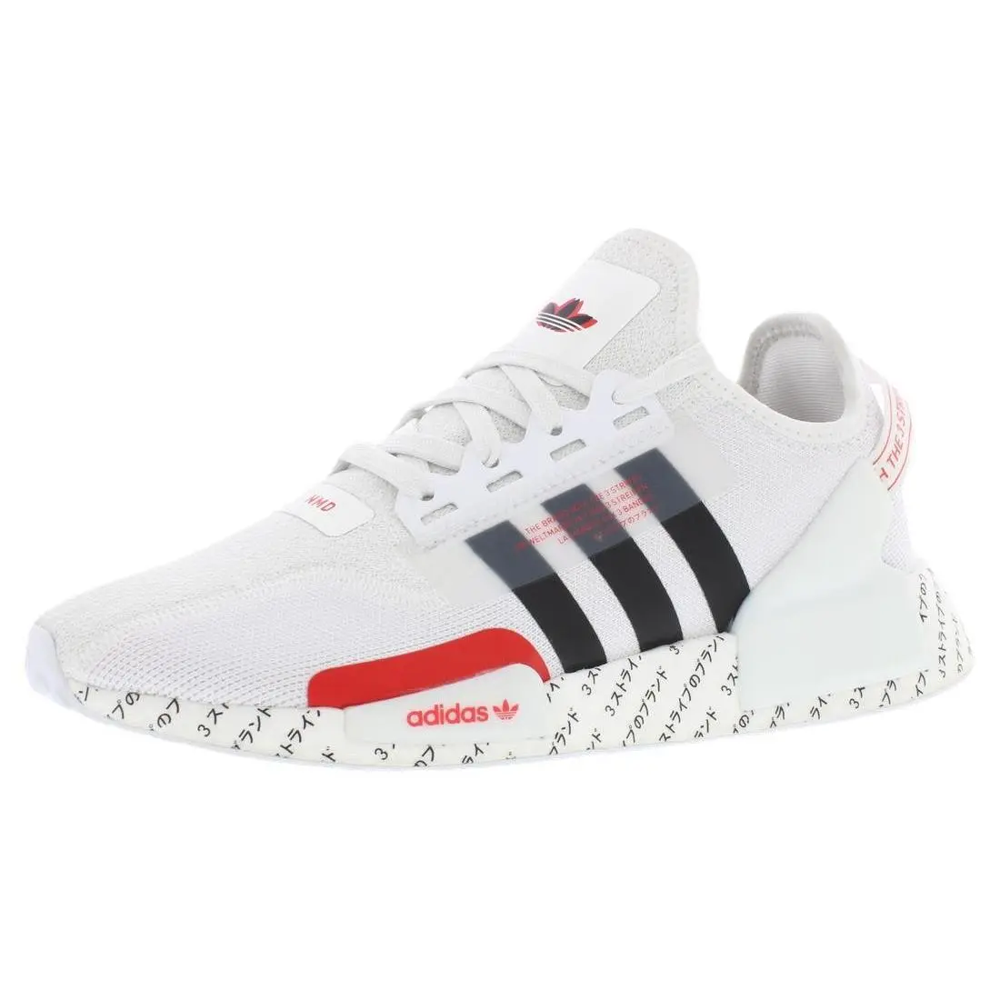 Adidas shoes - White/Black/Red, Main: White 4