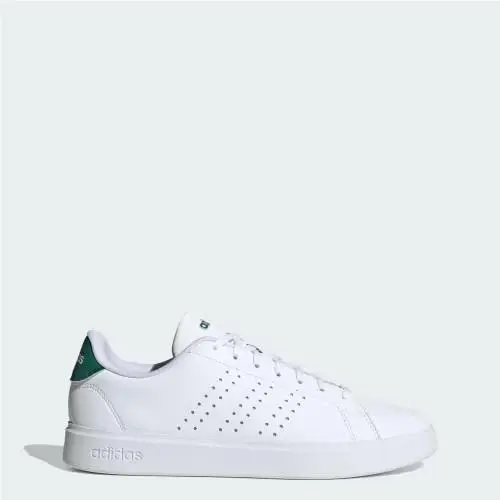 Adidas shoes - Cloud White / Core Black / Collegiate Green 9