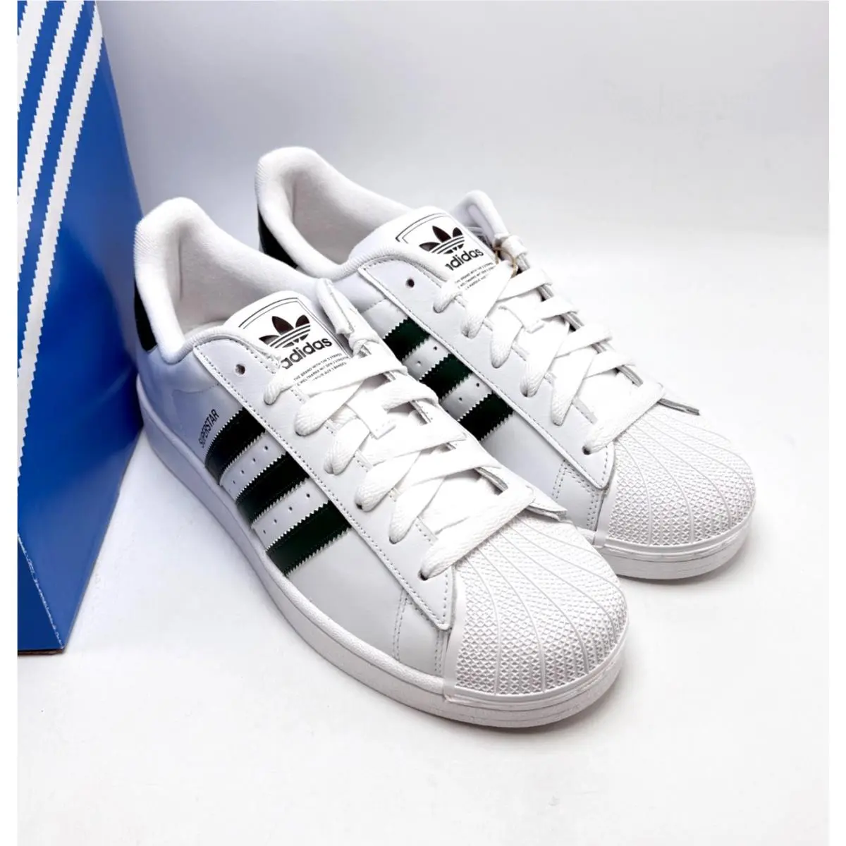 Adidas shoes - adidas Superstar II - Superstar - JQ4730 - Footwear White/Collegiate Green/Core Black 2